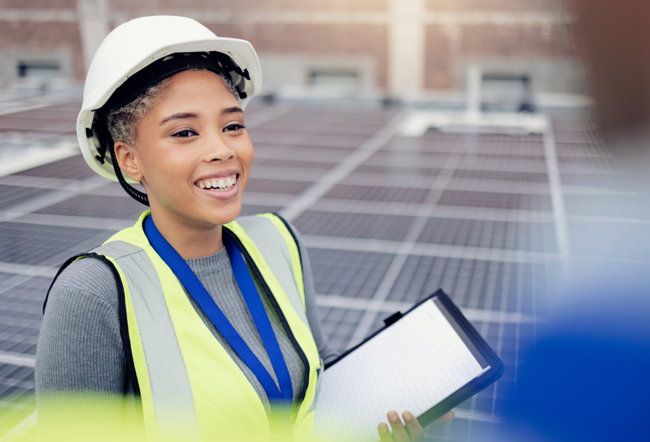 Infrastructure engineer at solar farm